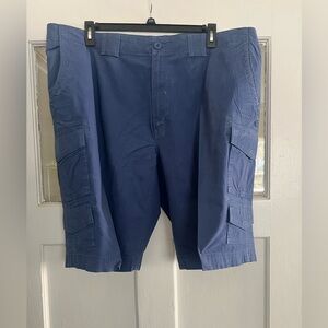 Navy Cargo Shorts for Men